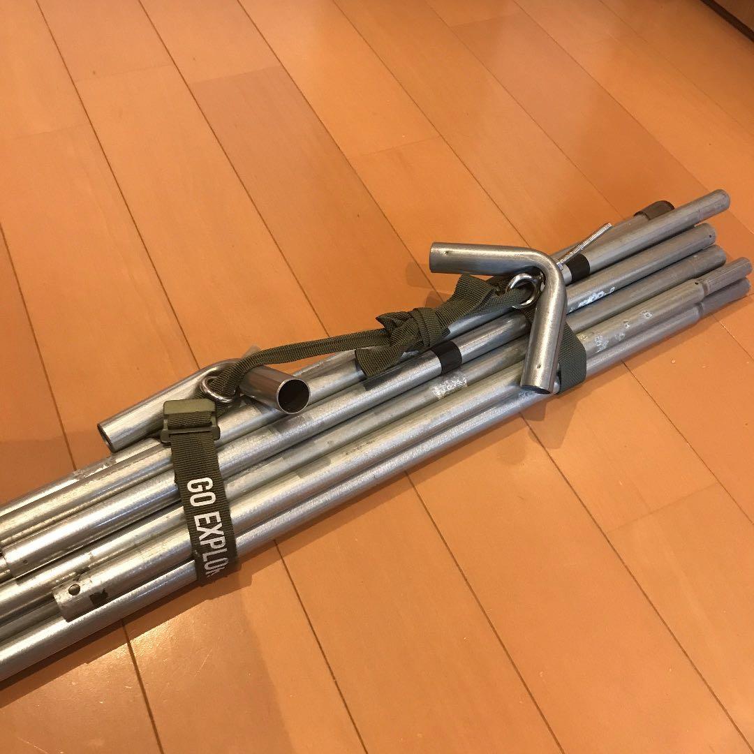 取説付き《フォックスベース仕様⭐︎》二股フレーム＋棟ポール　快適空間らくらく設営⭐︎