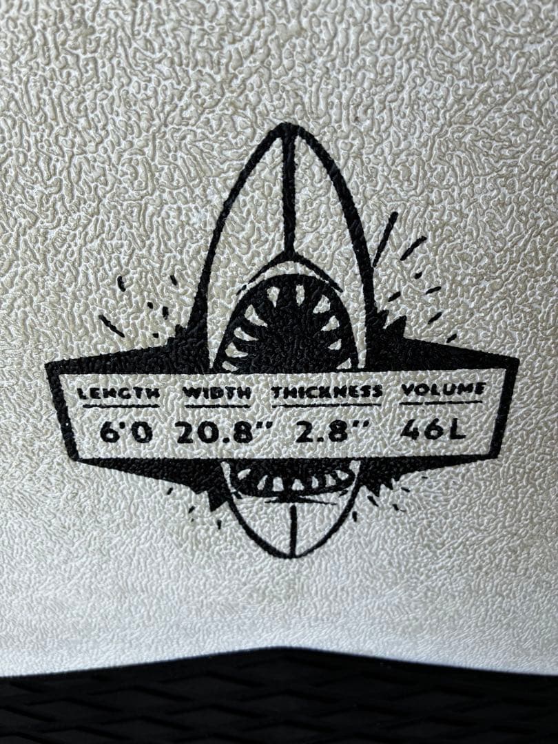 オライアンソフトボード中古6'0\"