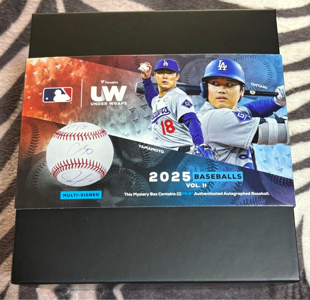 【数量限定】FANATICS UNDER WRAPS AUTOGRAPH