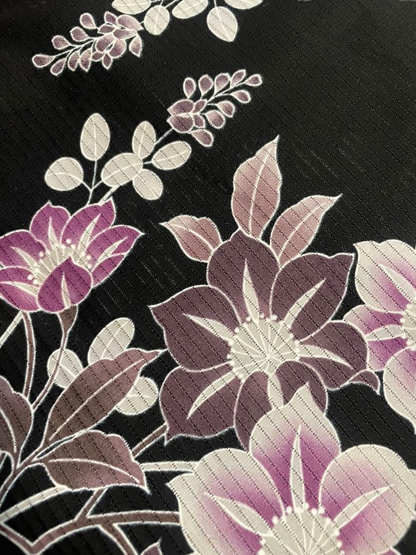 浴衣　高級　綿絽　丸井　美品　お値下げ！