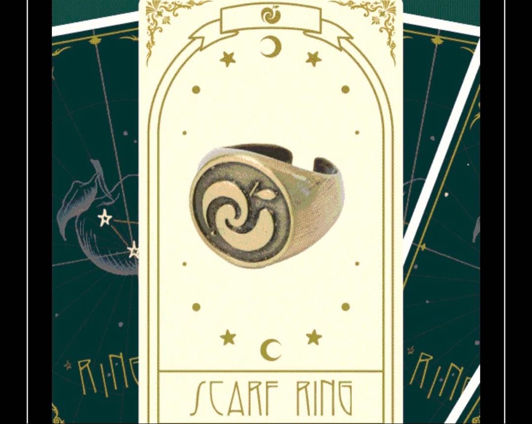 【即日発送】ミセス JAMS くじ スカーフリング、ワッペン赤