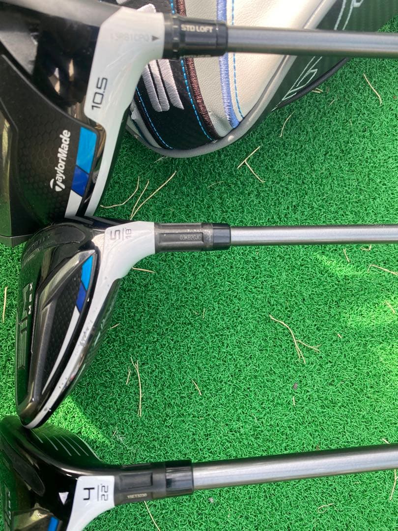 【豪華3本揃い】テーラーメイド SIM MAX ウッドセット（1W/3W/4U）