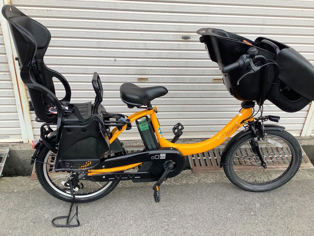 ヤマハ新機種電動アシスト自転車pasBabby20インチイエローアルミボディー