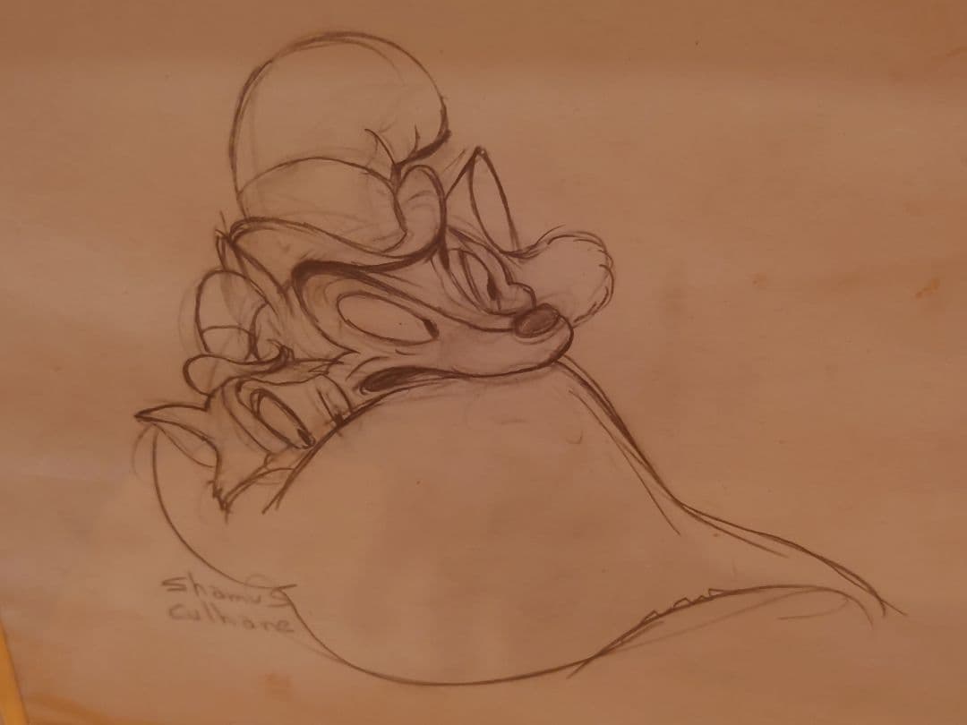 【世界で1枚 激レア】〔ゆ〕ファウルフェローとギデオンのドローイング