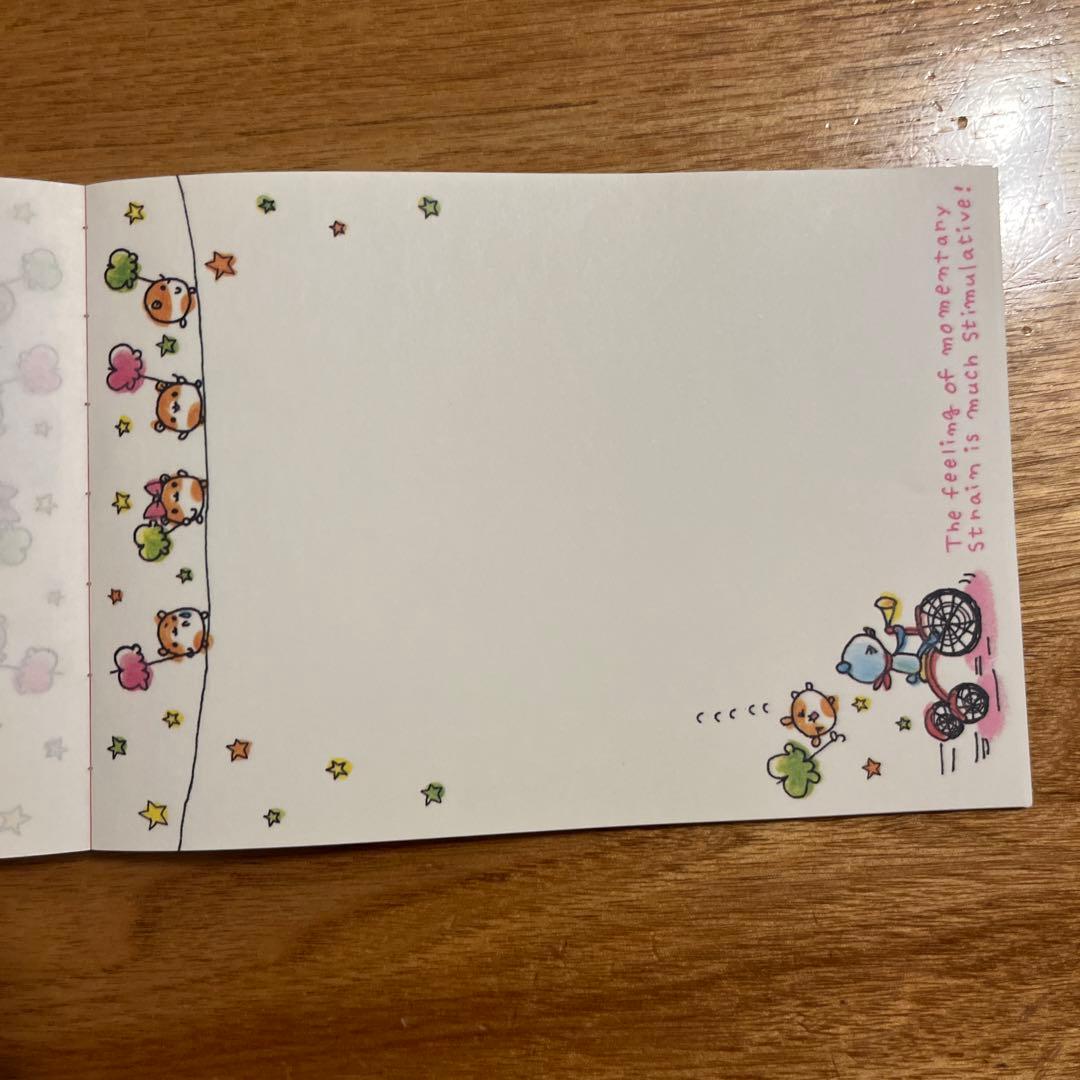 平成レトロ　メモ帳　クーリア　アニマルサーカス　うさぎ　ハムスター　パンダ