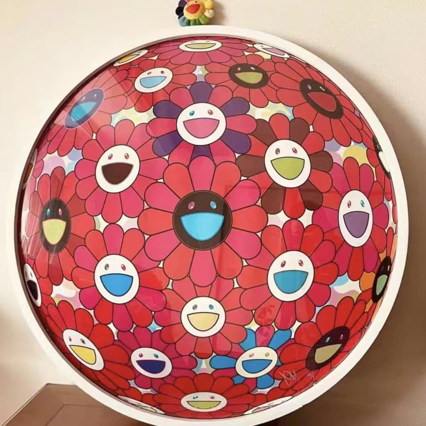 ひ*し様 村上隆 版画 フラワーボール3D「ピカソへの手紙」