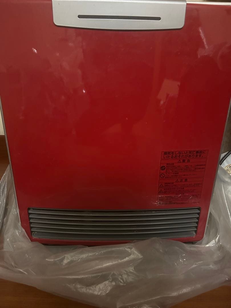 リンナイ LPガス用 ガスファンヒーター RC-G4001NP-2 赤