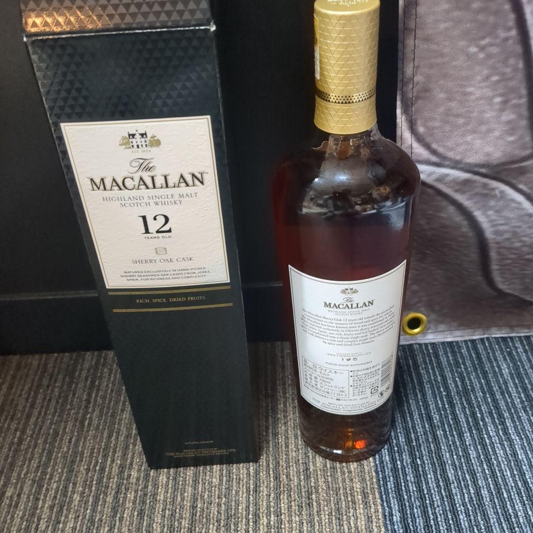 M＆Aさん専用 The Macallan 12年 シェリーオーク 700ml