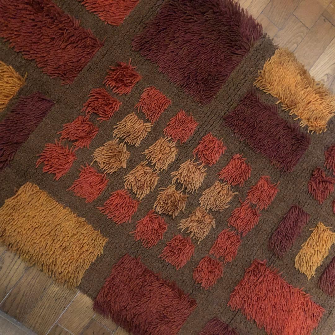 (1950s)-1960sミッドセンチュリー ラグ