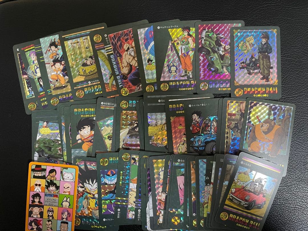 324枚　ビジュアルアドベンチャー　ドラゴンボール　キラカード
