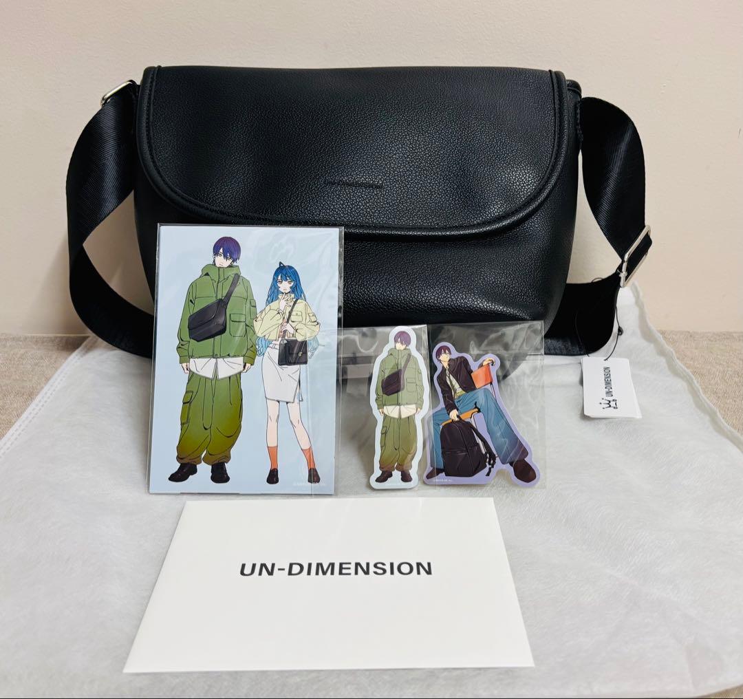 剣持刀也 un-dimension メッセンジャーバッグ、ポストカード