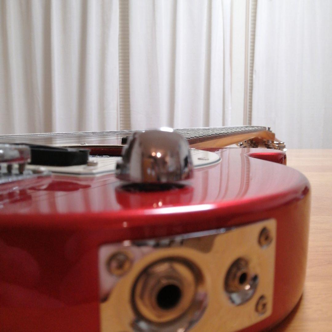 ピグノーズ　Pignose レッド エレキギター　コンパクト ケース付き