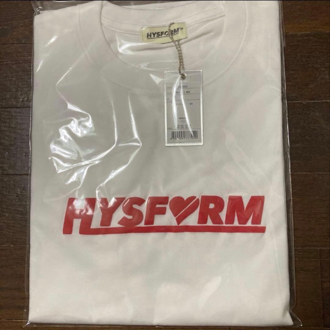HYSFORM™ SS T-SHIRT White×Red M