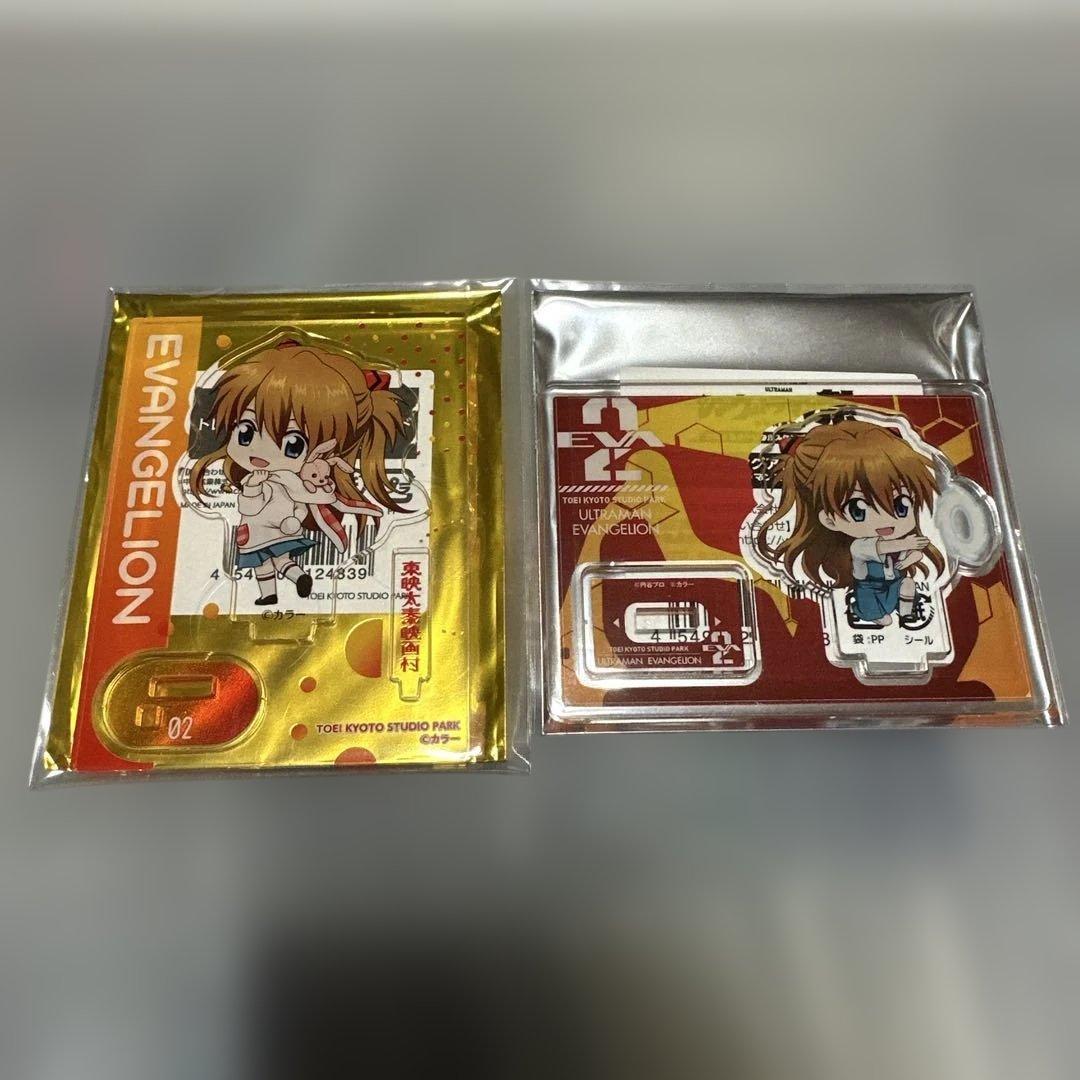 エヴァンゲリオン アスカ アクリルスタンド 2個セット