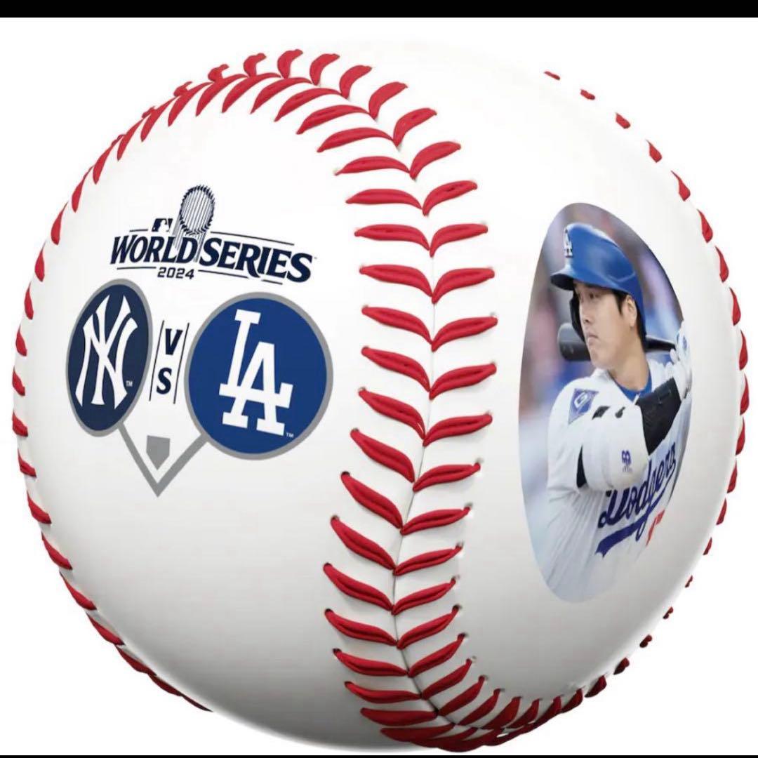 大谷翔平ジャッジドジャースVSヤンキース　ワールドシリーズ記念ボール2個セット
