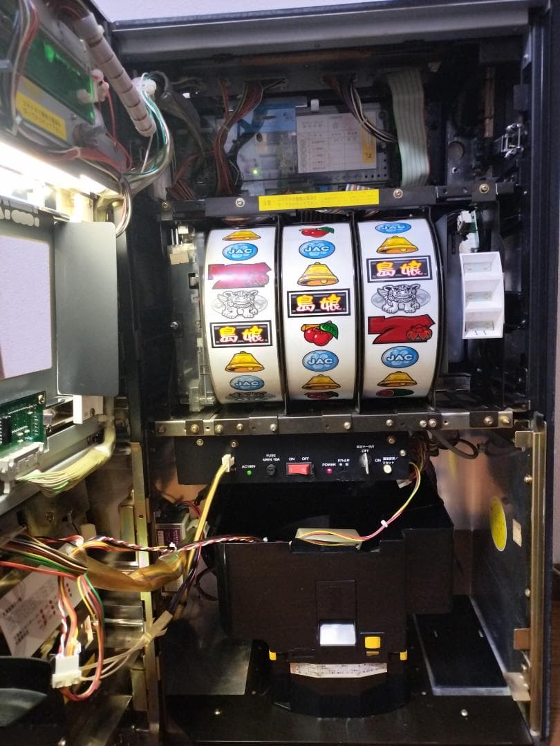 【パチスロ実機】オリンピア★島娘30【オートプレイ付不要機付】４号機・レア