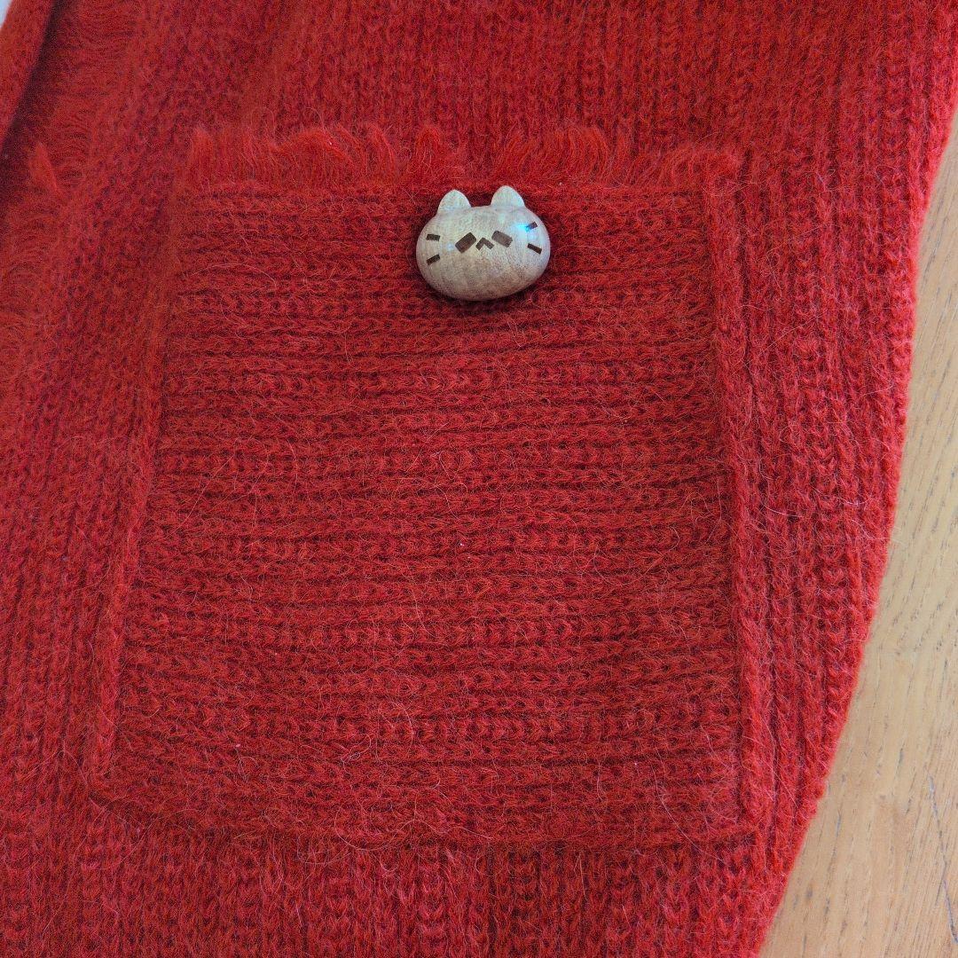 未使用タグ付　ミナペルホネン　カーディガン