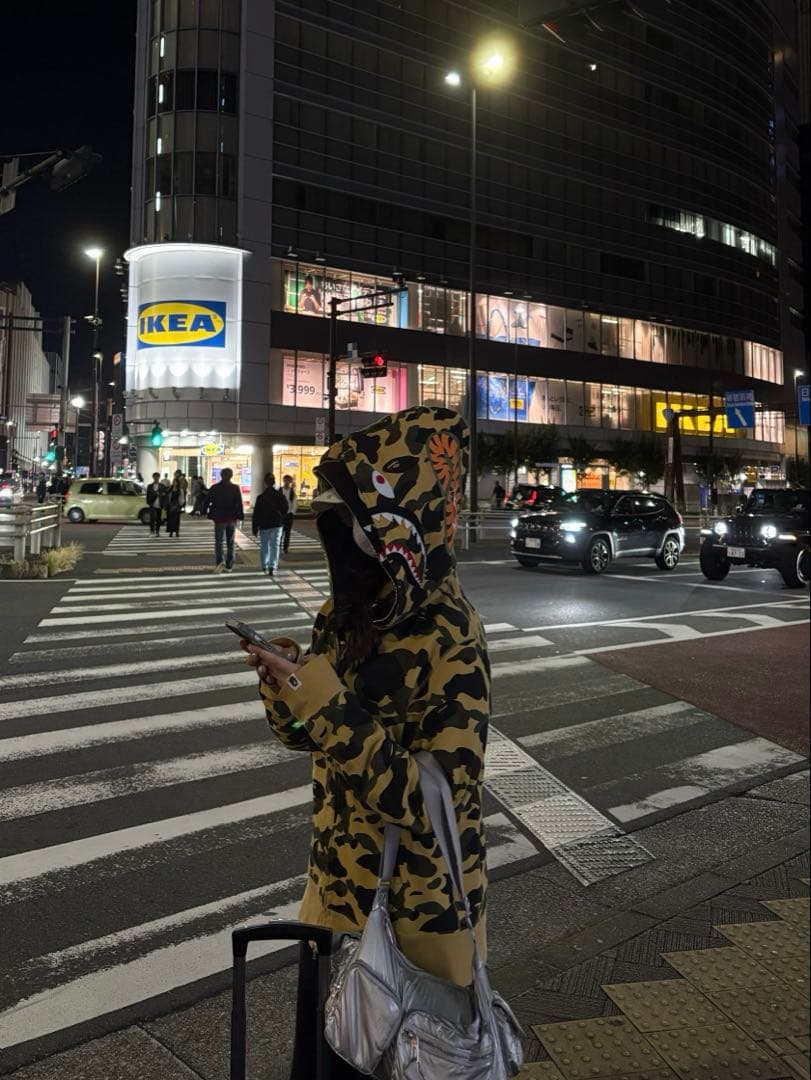 ジャケット・アウター A BATHING APE SHARK FULL ZIP HOODIE