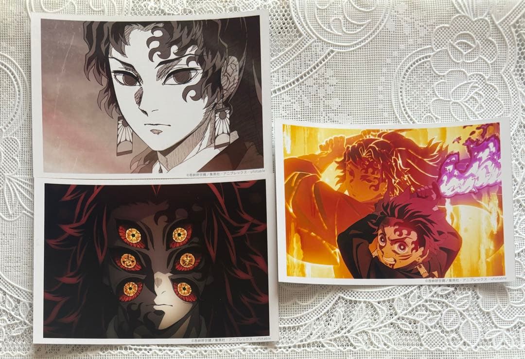 鬼滅の刃　黒死牟　縁壱　炭治郎　ブロマイド　刀鍛冶　上弦集結