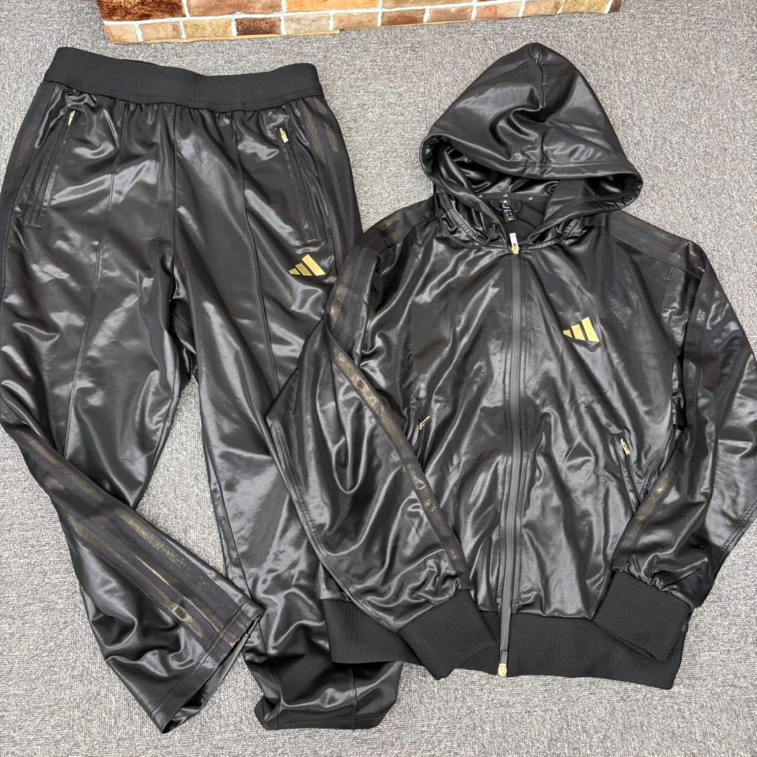 A14.adidas スタジアムゴールド ルーズフィットトラック セットアップ