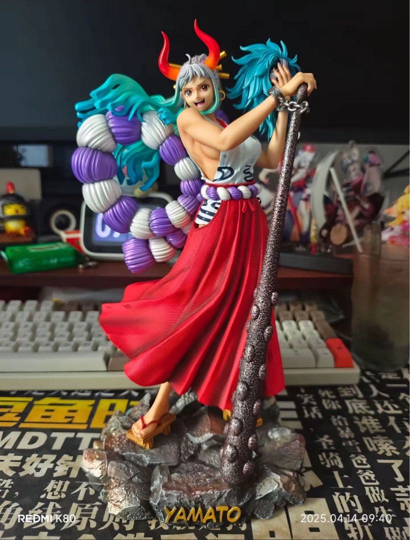 ワンピース ヤマト(大和) ガレージキット フィギュア1/8popサイズ