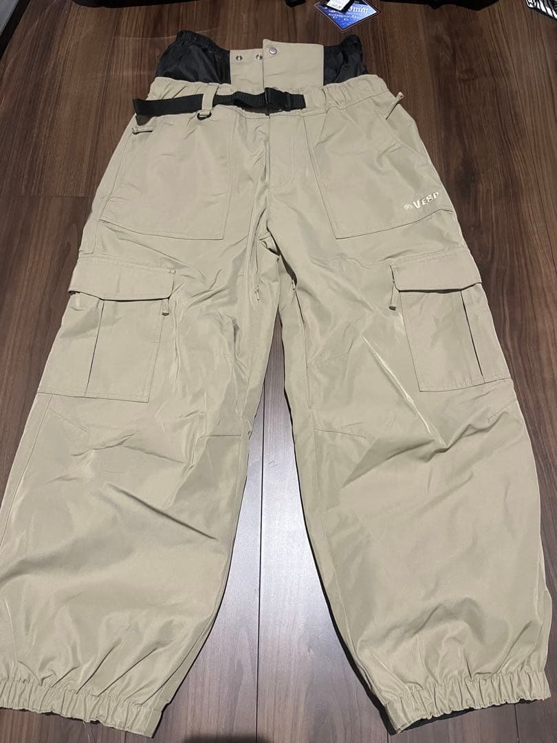【値下げ中】VESP べスプ BB7 スノーボード カーゴパンツ ベージュ