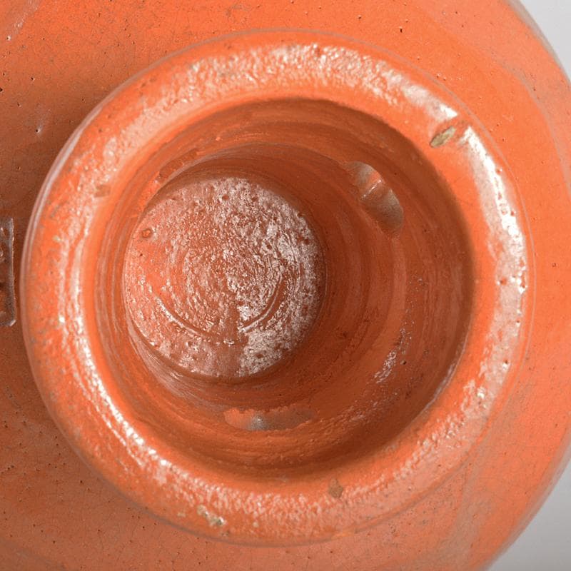 茶道具　松阪萬古焼　初午茶碗　裏千家十四代淡々斎極め箱　M　R6996