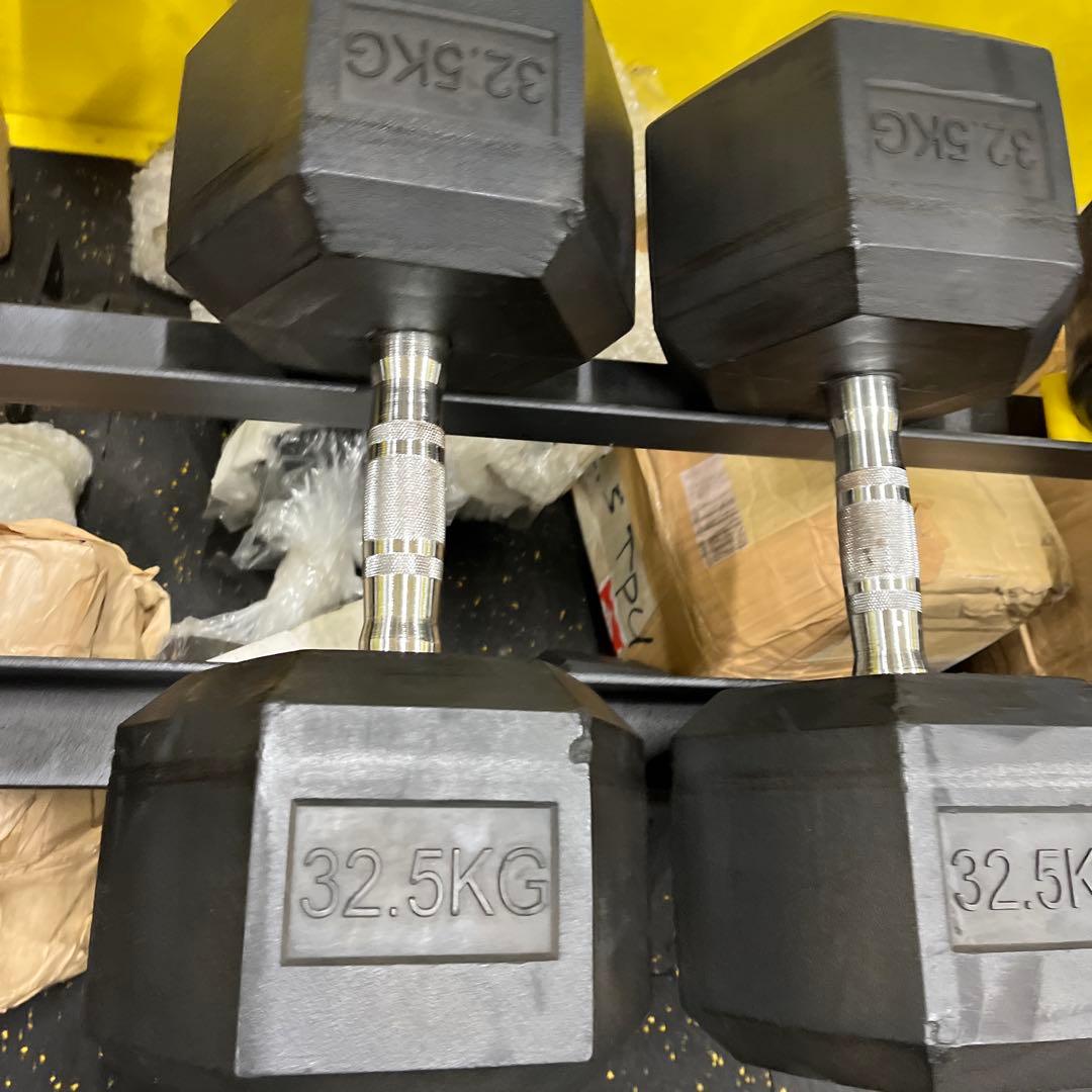 ヘックスラバーダンベル 40KGセット