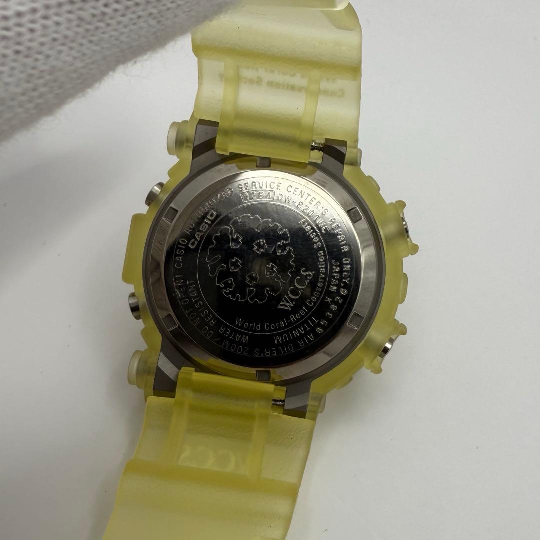 【美品】G-SHOCK DW-8201WC フロッグマン WCCS チタン