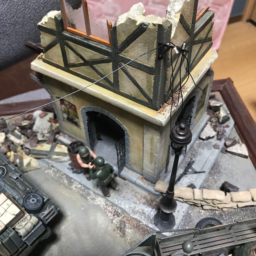 1/35 スケール 軍用トラック 戦車 ディオラマ