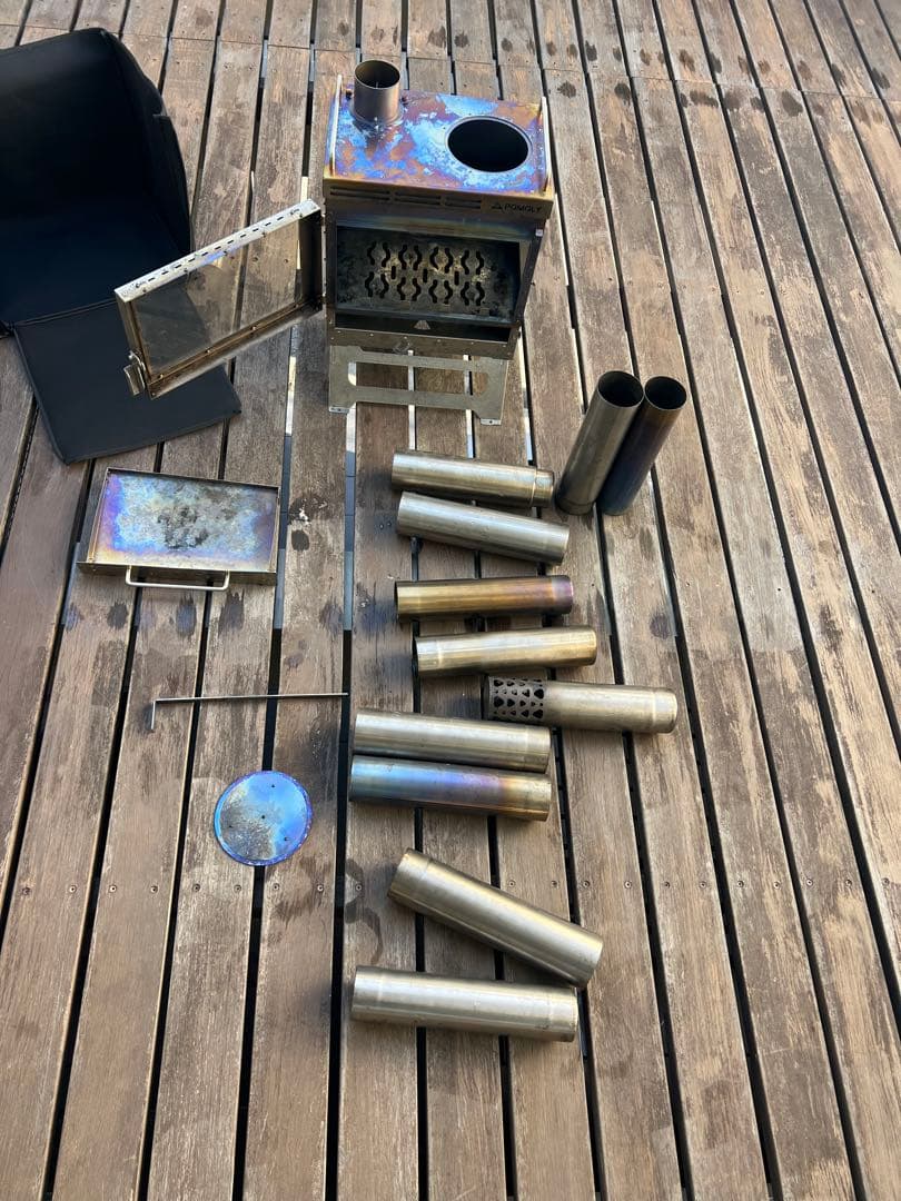 POMOLY ポモリー　Dweller Max Ti 3 チタン薪ストーブ