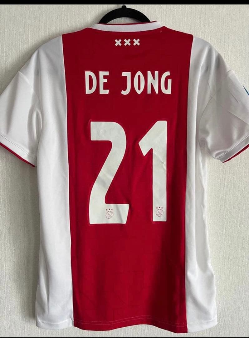 【新品】アヤックス18/19 フレンキー デヨング #21　ユニフォーム