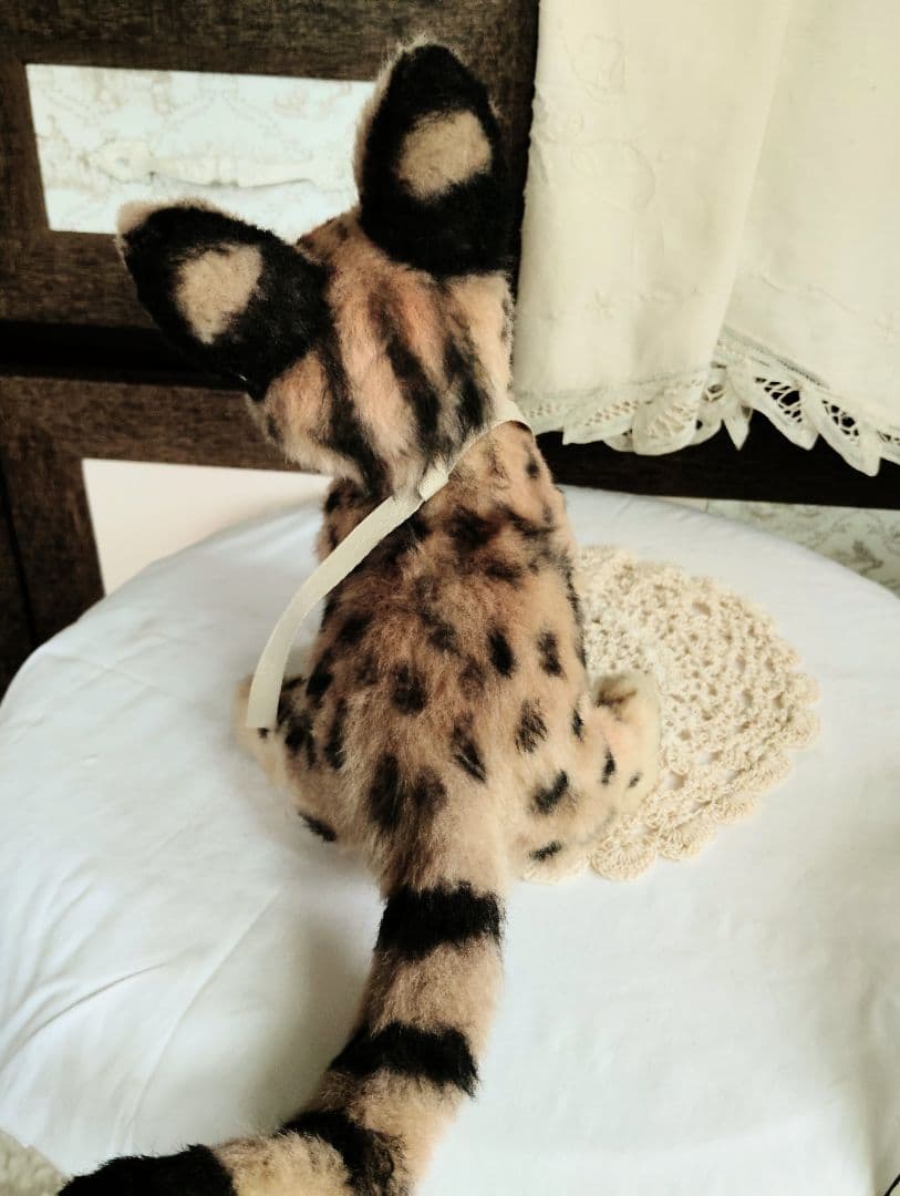 生後２ヶ月♡ベビーサーバルキャット♡アートドール♡ぬいぐるみ♡子猫ちゃん♡