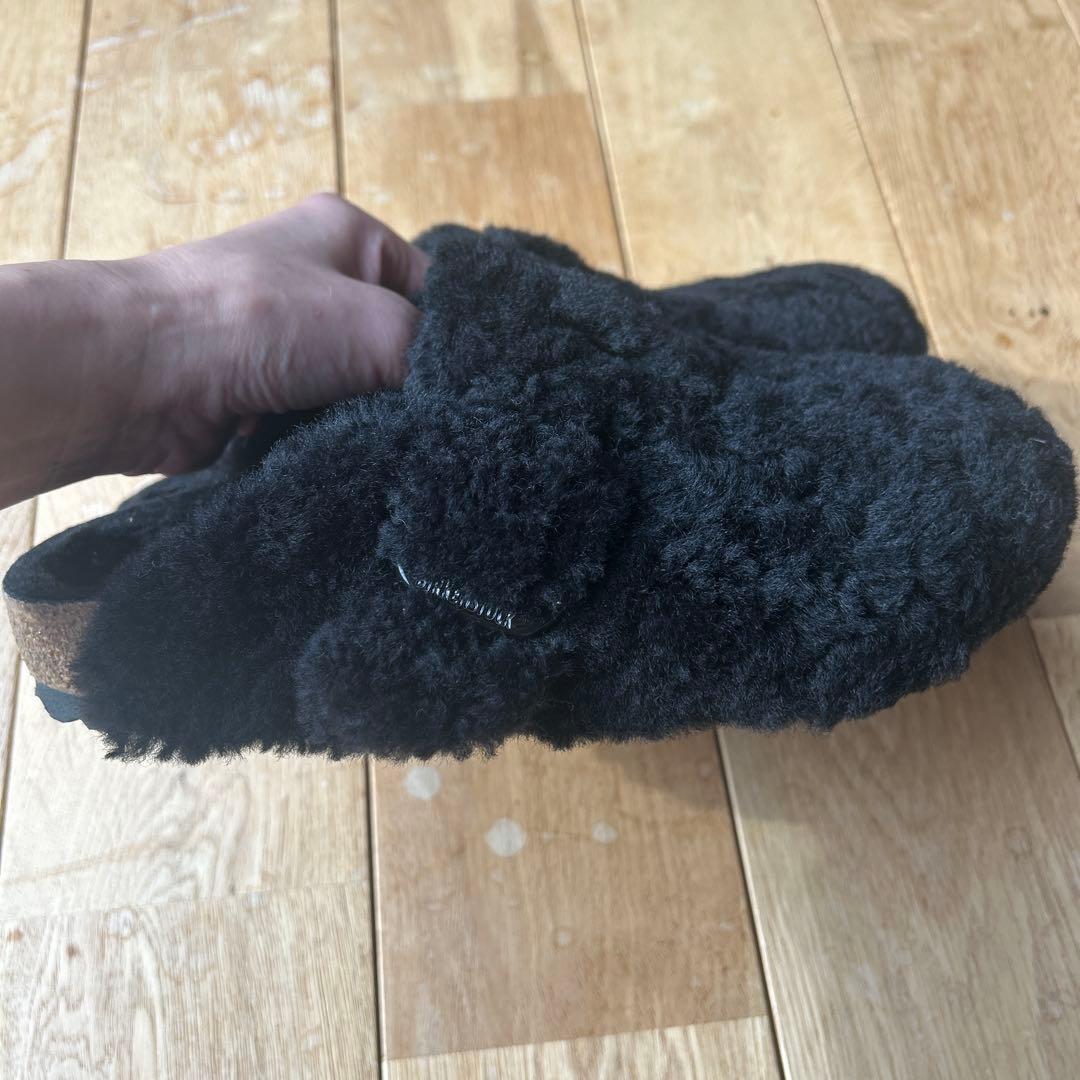 ビルケン ブラック ボストン テディベアBIRKENSTOK ボア