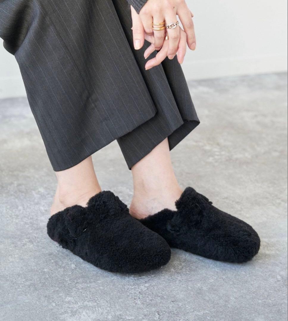 ビルケン ブラック ボストン テディベアBIRKENSTOK ボア