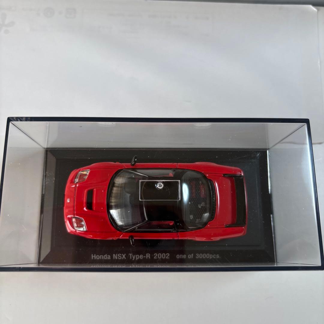 エブロ（絶版品）ホンダNSXタイプーR 2002 レッド　3000個限定