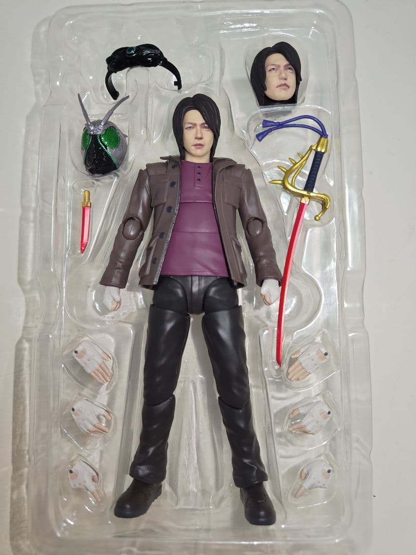 【改造品】S.H.Figuarts 仮面ライダーSHADOWMOON&秋月信彦