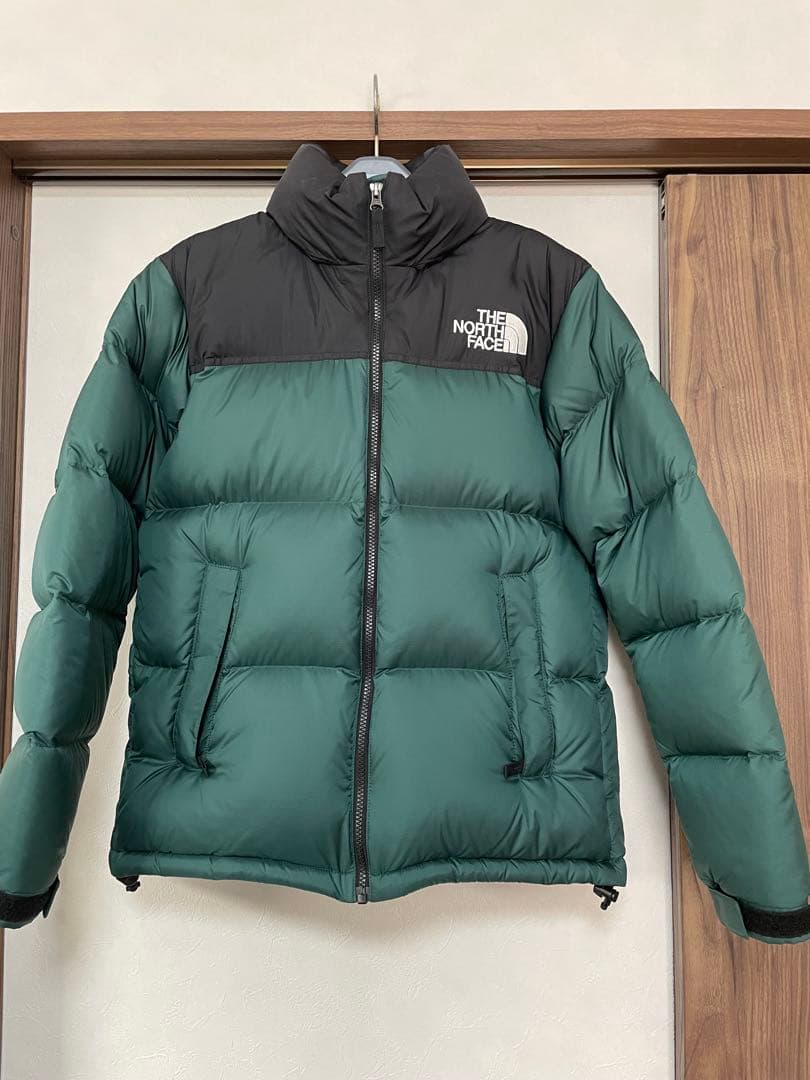 THE NORTH FACE ヌプシ ダウンジャケット グリーン　Sサイズ