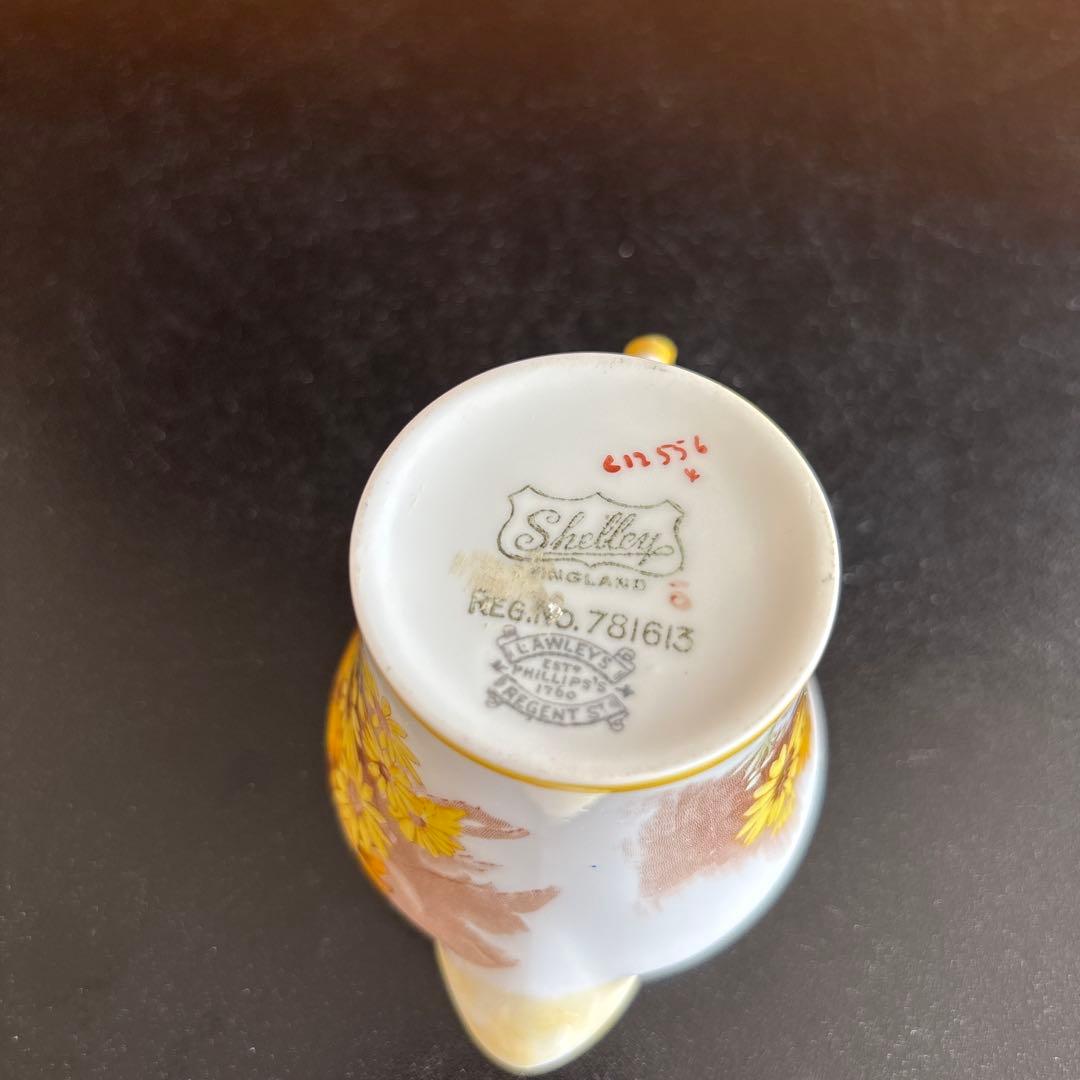 イギリスアンティーク シェリーShelley花柄ティーセット