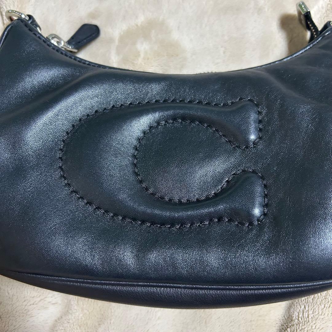 COACH テリショルダーバッグ キルティング