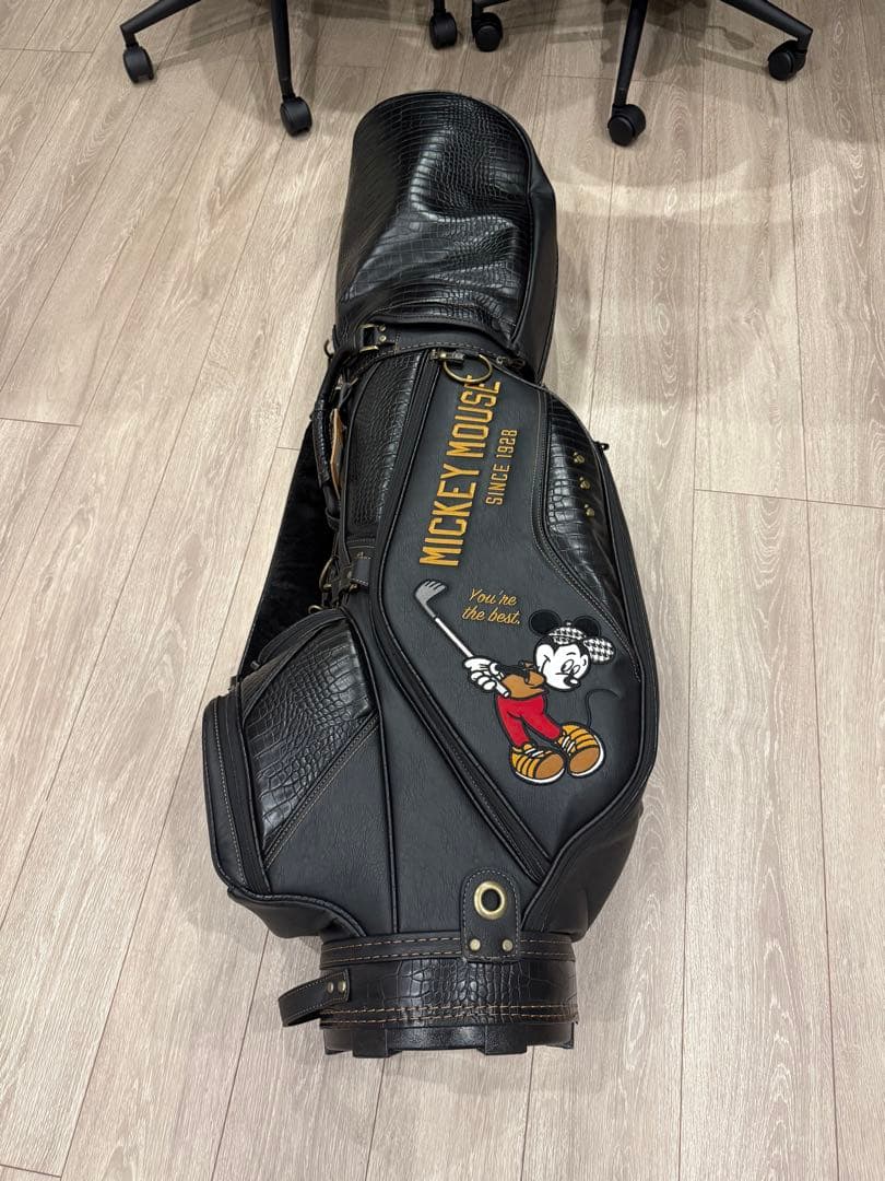 ゴルフ　キャディーバッグ　ミッキーマウス