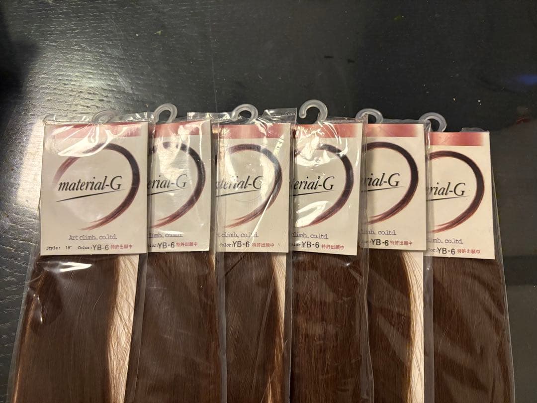 K❗️material-G エクステ YB-6 6本セット