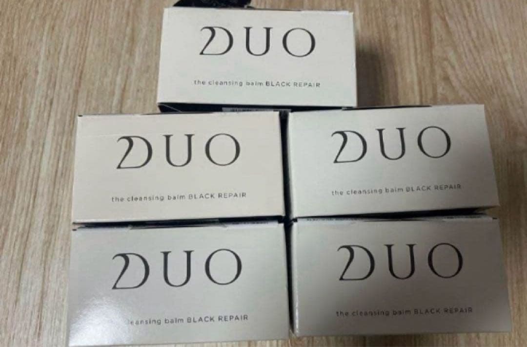 【未開封】デュオ ザ クレンジングバーム ブラックリペア 90g×5個セット