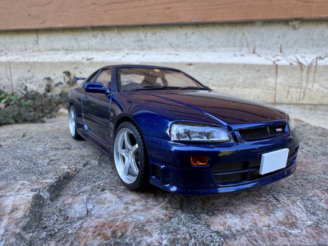 1/24 フジミ模型 ニッサン R34 スカイライン GT-R Nismo