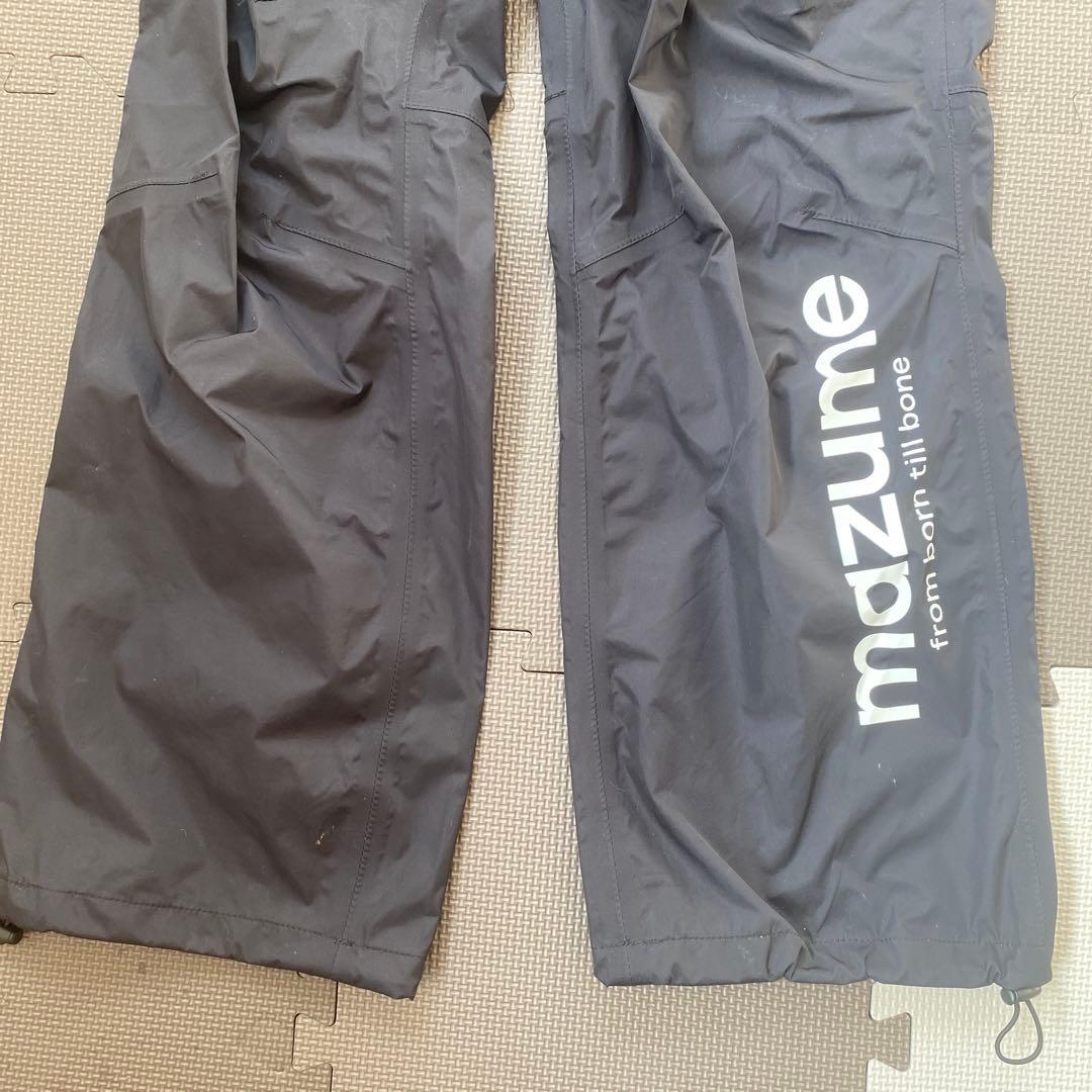 mazume フィッシングレインスーツ(上下セット) ブラック