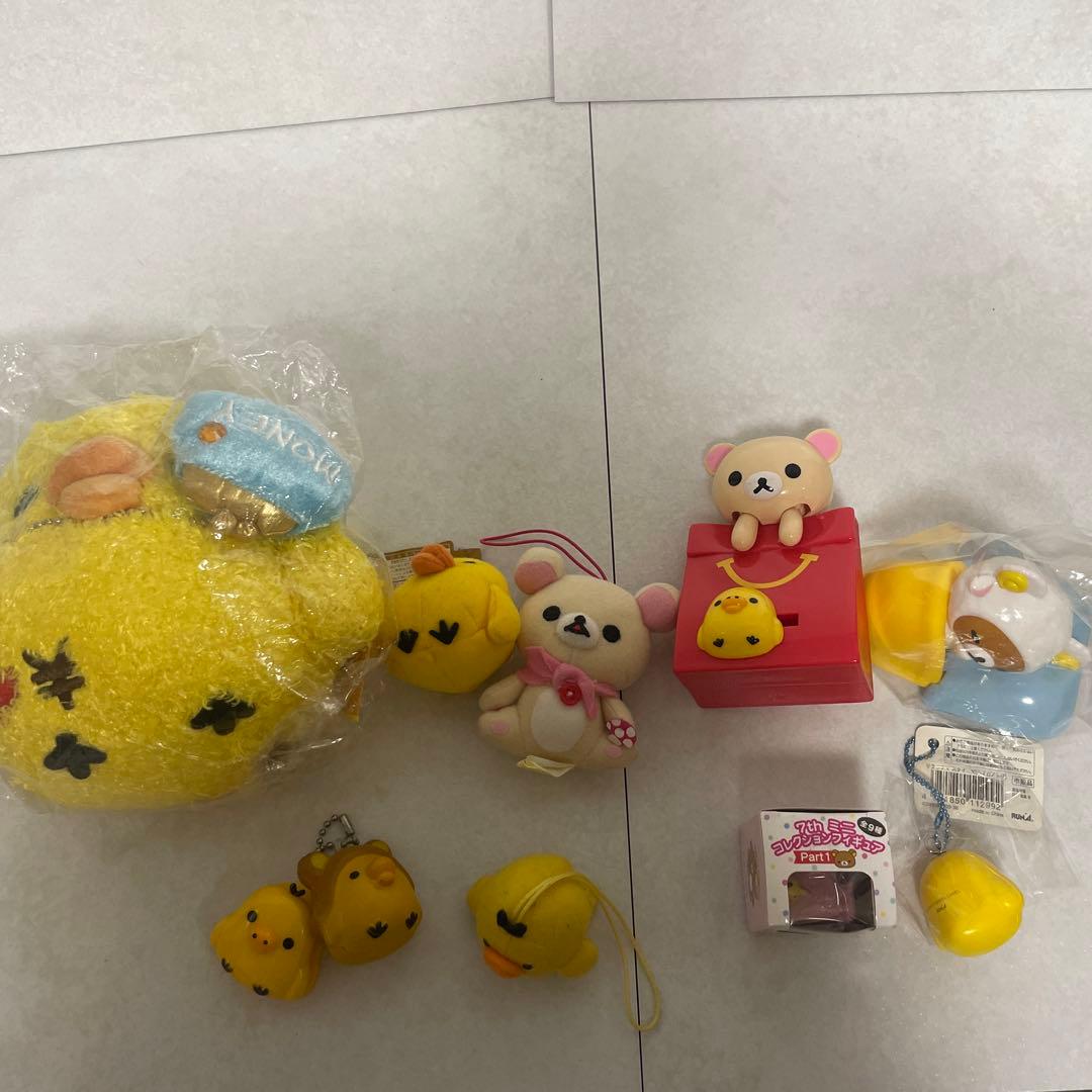 リラックマ　コリラックマ　キイロイトリ　ぬいぐるみ　まとめ売り売り　110個