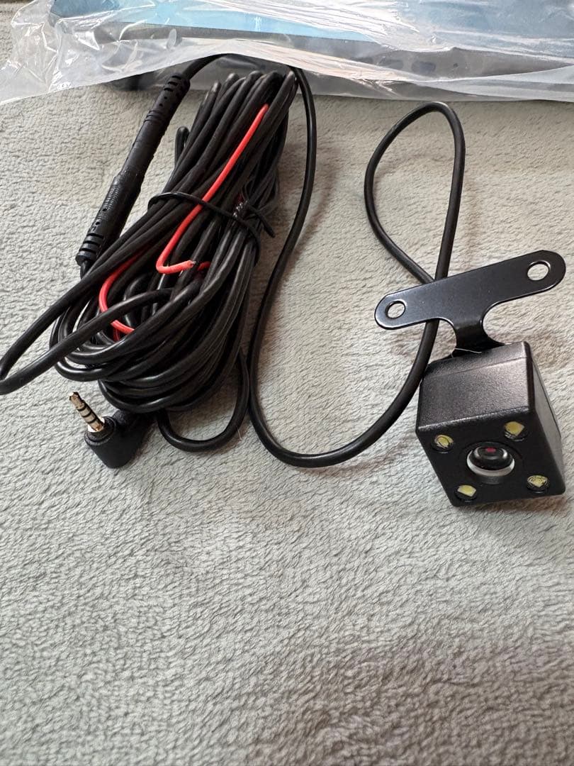 ドライブレコーダー　ミラー型　リアカメラ　分離　前後　同時録画【3台】