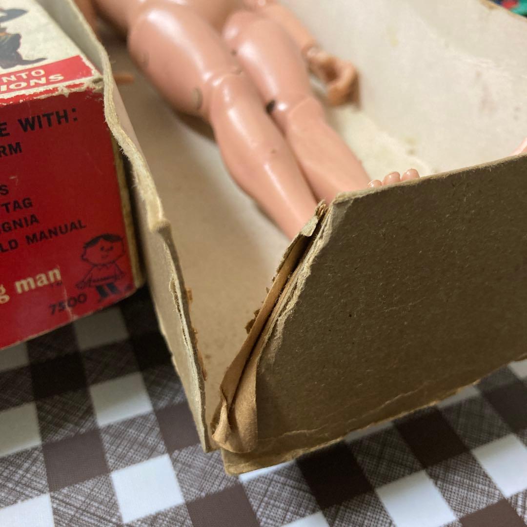 1964年モデル 米ハスブロ社製 初代G.I. Joe ヴィンテージ素体　当時物