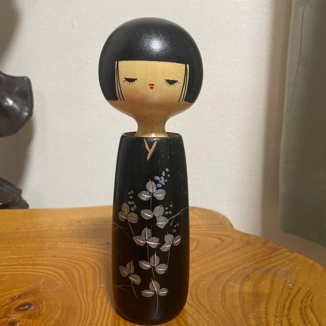 近代こけし　真一郎作　萩の里　箱あり　8体セット　まとめ売り