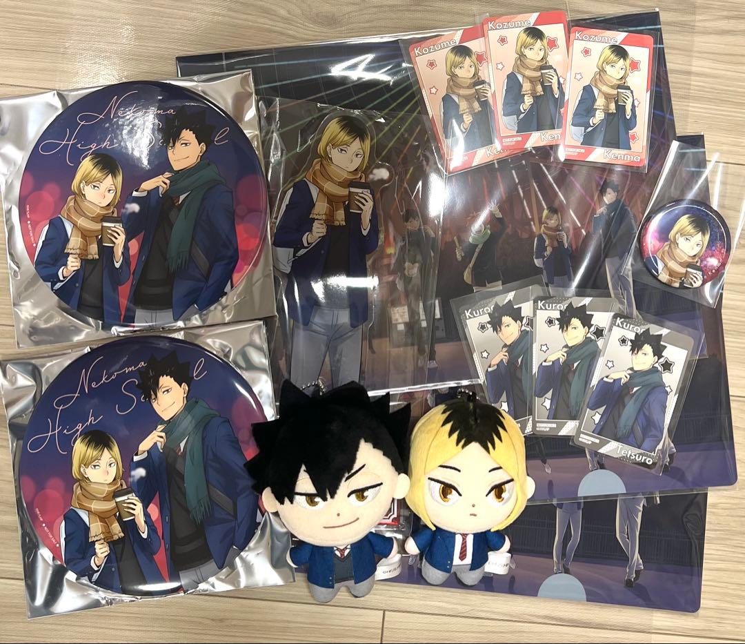 ハイキュー コスモワールド 特大アクリルフィギュア 孤爪研磨　【期間限定出品】